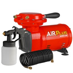 Motocompressor de Ar Direto Air Plus com Kit de Pintura 2,3 Pés 250W SCHULZ-AIRPLUSII