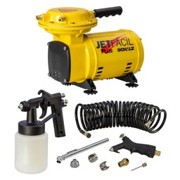 Motocompressor de Ar Jet Fácil Plus com 9 Acessórios 220V SCHULZ-92013000